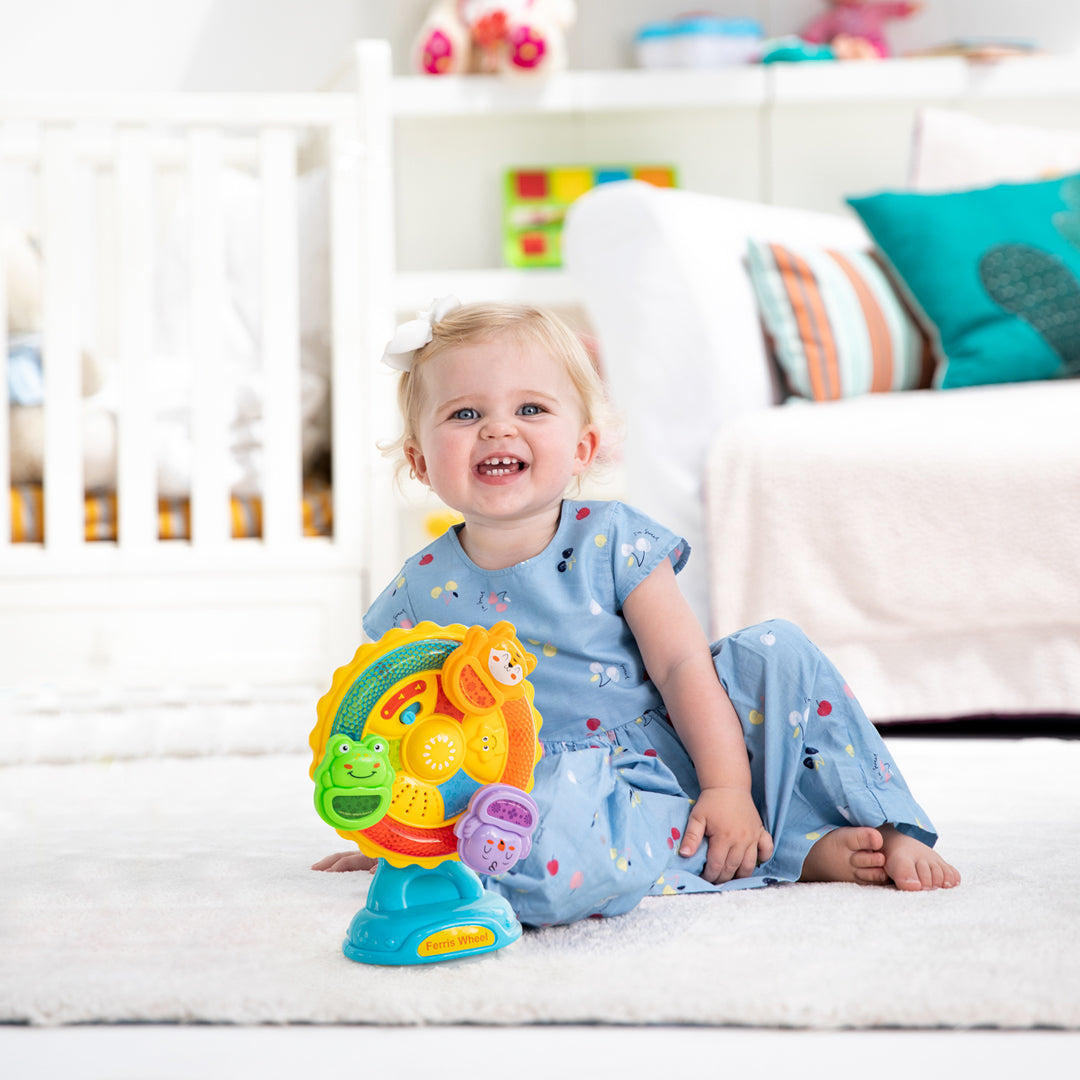 Hapee Capee Animal Ferris Wheel - Interactive Baby Toy - Toyspry