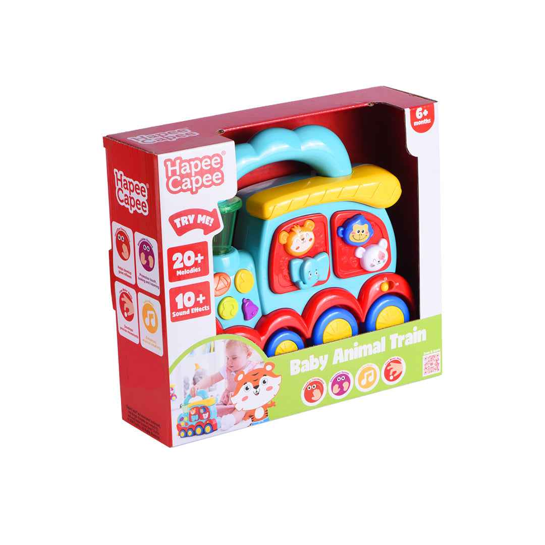 Hapee Capee Animal Train - Musical Baby Toy