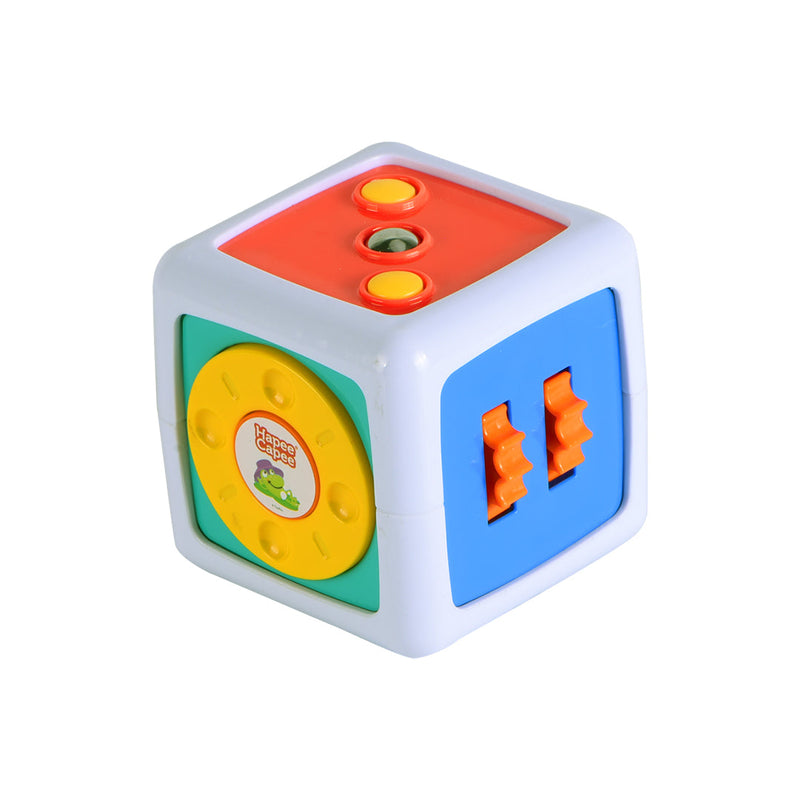 Hapee Capee Mini Cube - Interactive Baby Sensory Toy
