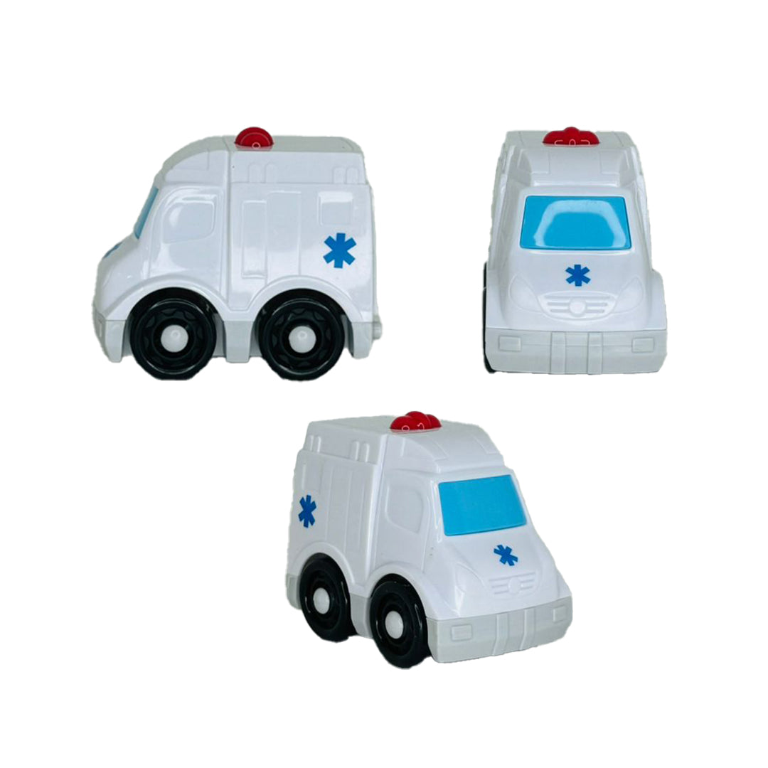 Hapee Capee Mini Vehicles - 6-Piece Toy Car Playset - Toyspry