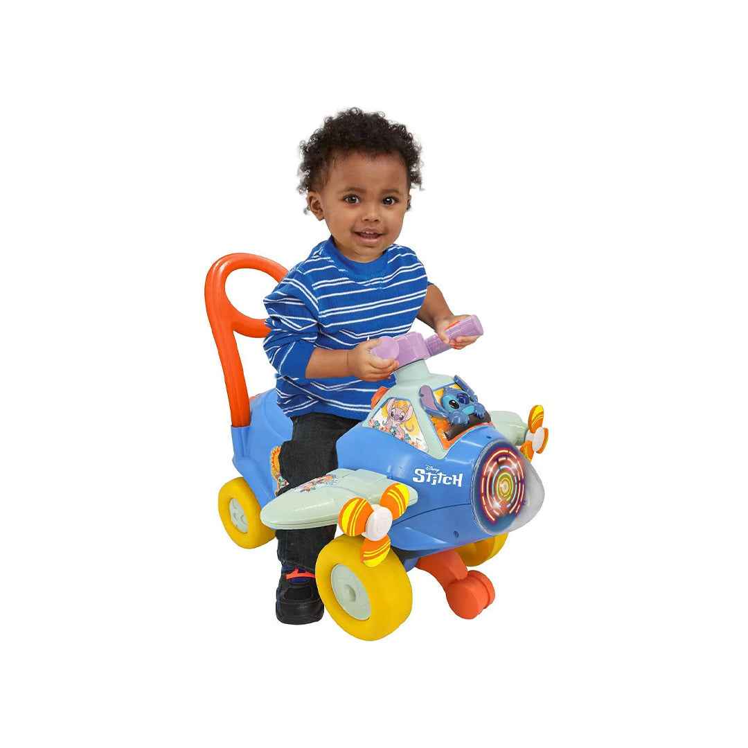 Kiddieland طائرة الأضواء الدوارة للأنشطة - لعبة ركوب