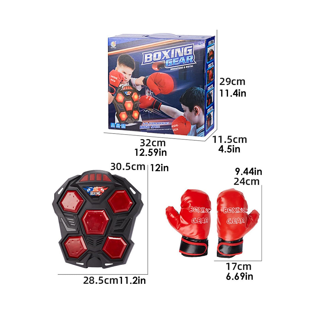 Interactive Kids Boxing Training Machine with Scoring & Music - Toyspry