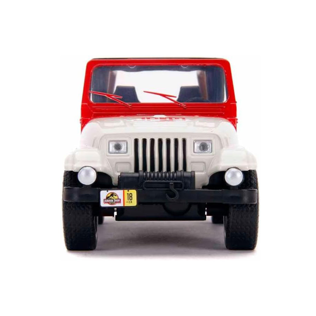 Jurassic World Jeep Wrangler - 1:32 Diecast Model Car - Toyspry
