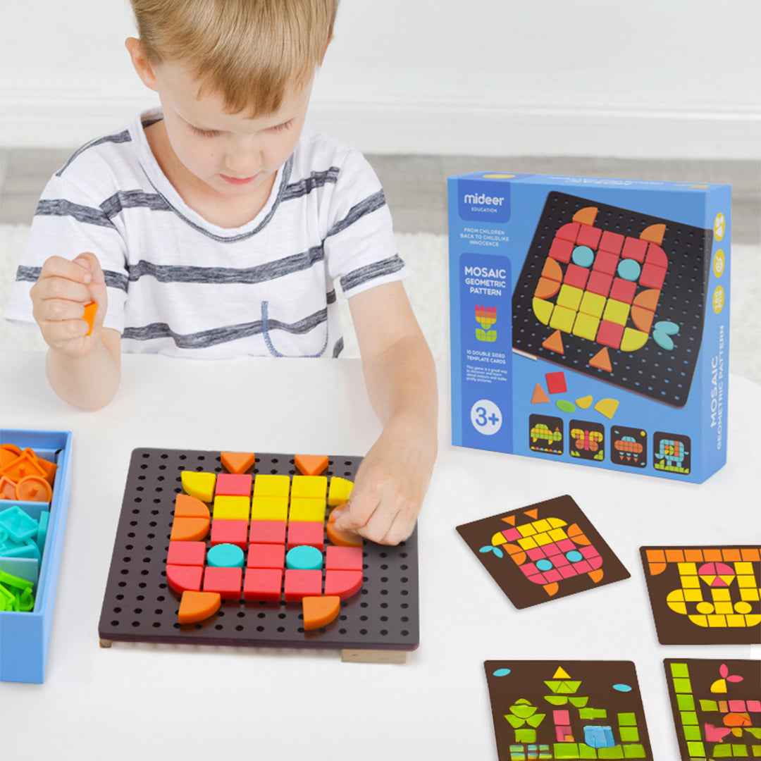 Mideer Mosaic Pattern Game | Educational Puzzle