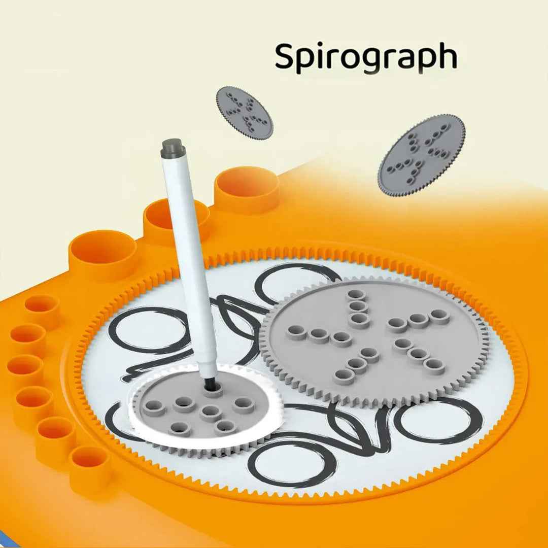 Kaleidoscope Drawing Board: 2-in-1 Educational Art Toy