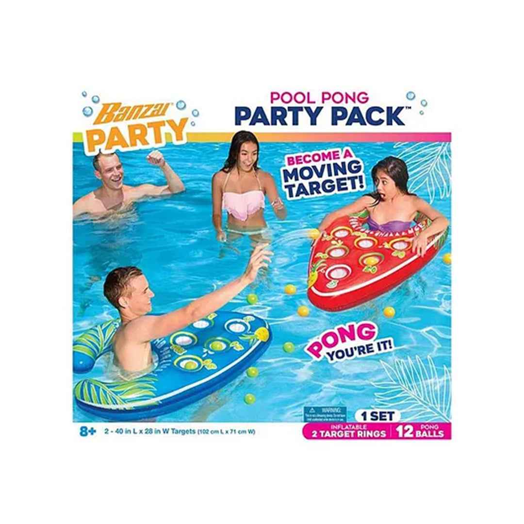 Banzai Pool Pong Party Pack - Toyspry