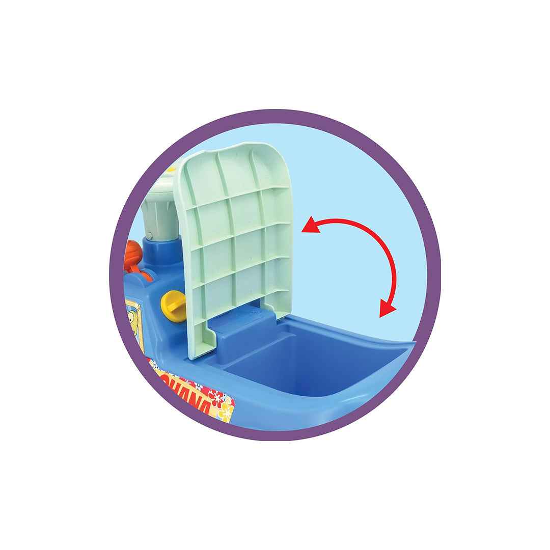 Kiddieland Stitch Adventure - Ride-On Car with Lights & Sounds