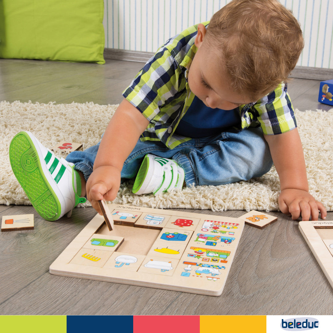 Beleduc Wooden Sorting Set Seasons - Toyspry