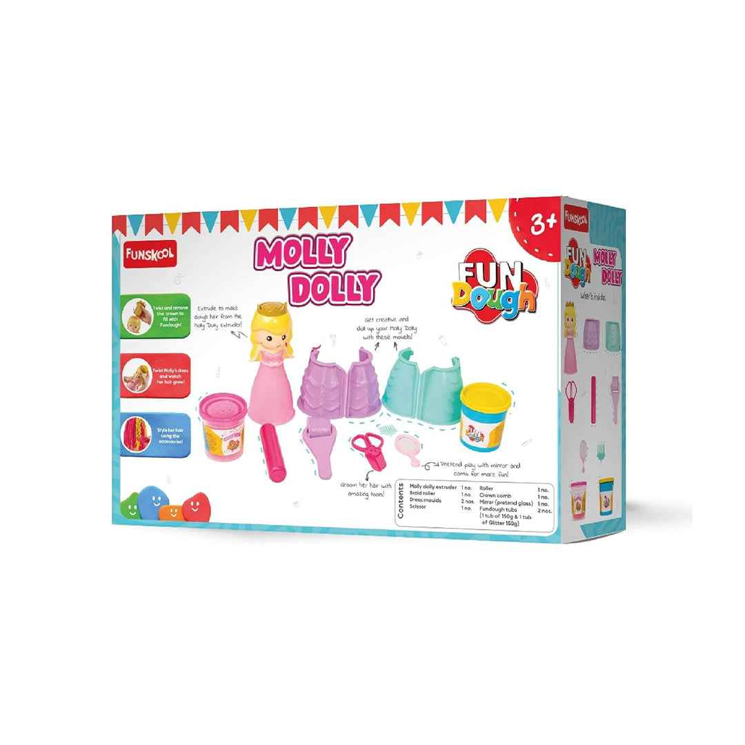 Funskool Fundough Molly Dolly - DIY Creative Playset - Toyspry