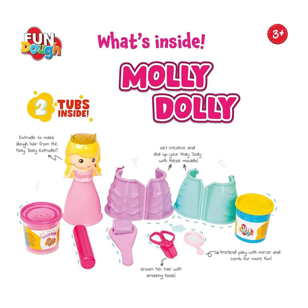Funskool Fundough Molly Dolly - DIY Creative Playset