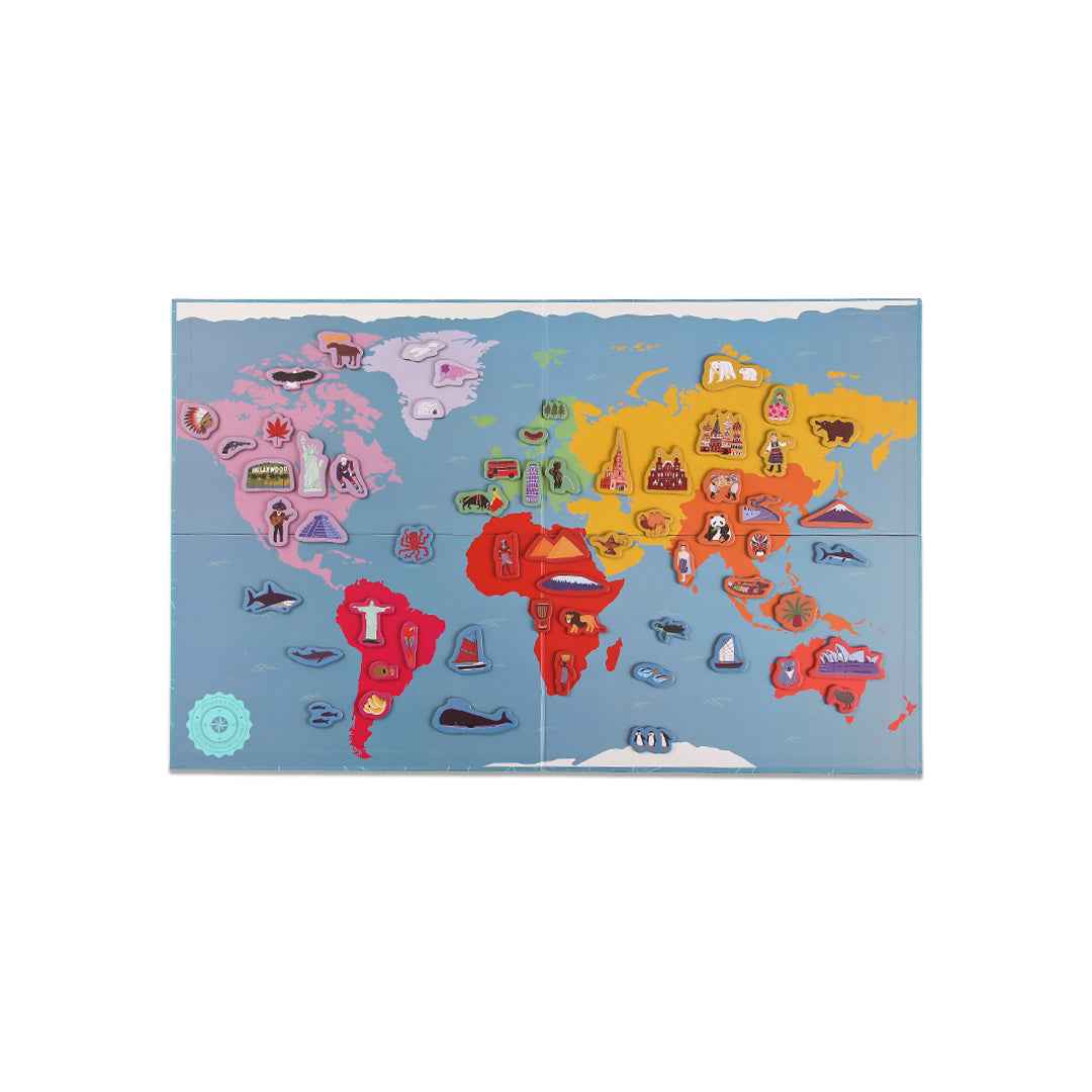Mideer Hello World Magnetic Puzzle | Magnetic Puzzle
