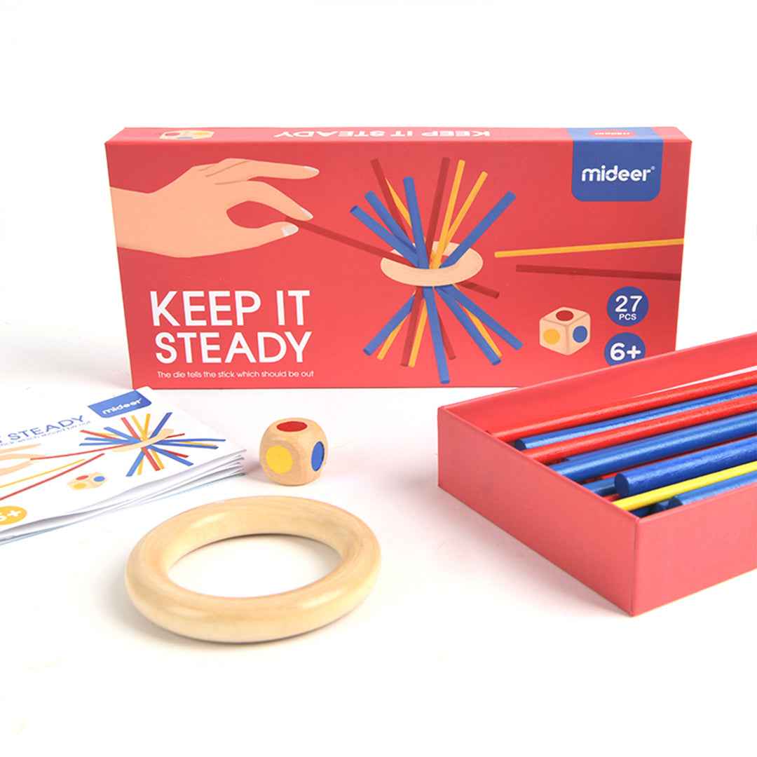Mideer Keep It Steady Balancing Game | Wooden Game
