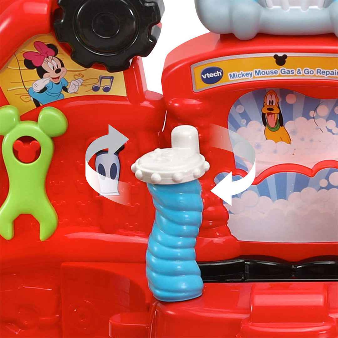 VTech Mickey Mouse Gas & Go Repair Shop - Toddler Playset - Toyspry