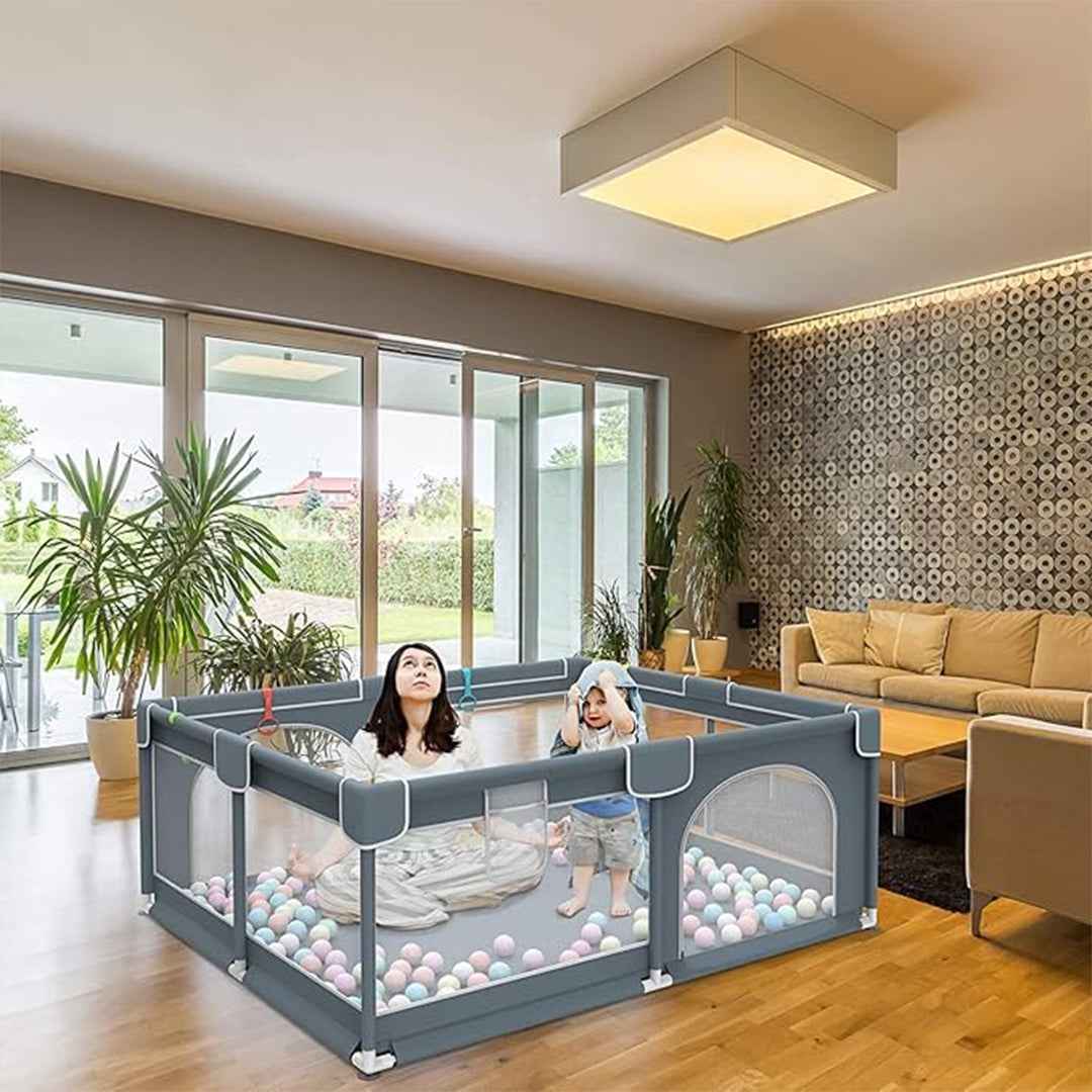 Large Playpen Safety Activity Center for Babies & Toddlers