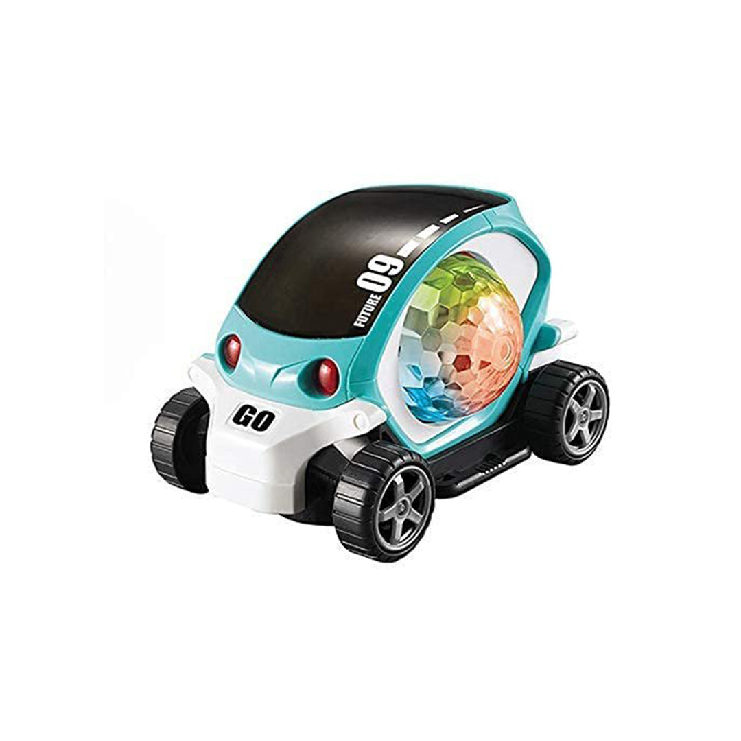 09 Future Stunt Car Toy with Lights & Music - Toyspry