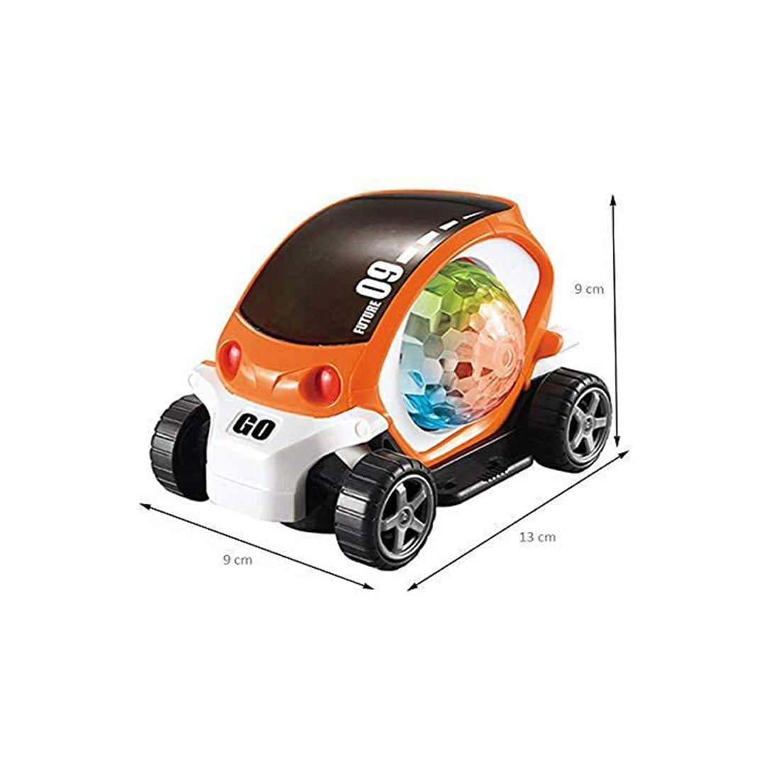 09 Future Stunt Car Toy with Lights & Music - Toyspry