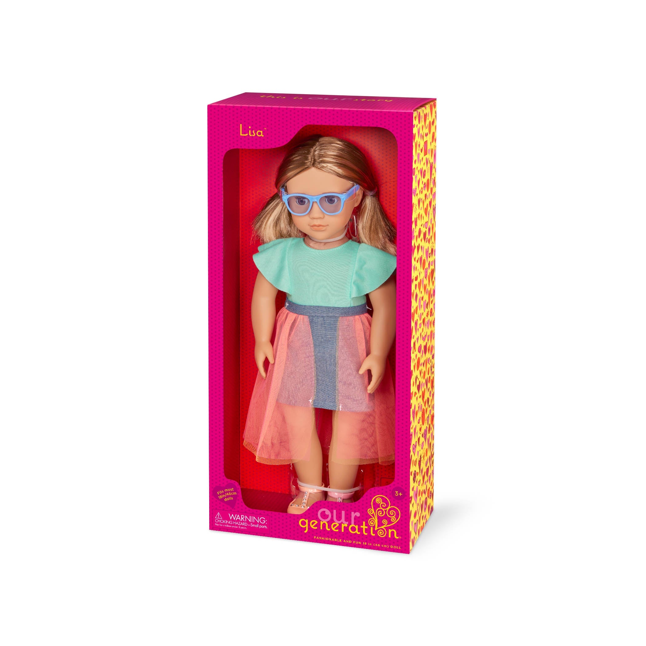 Our Generation Lourdes - 18-inch Fashion Doll - Toyspry