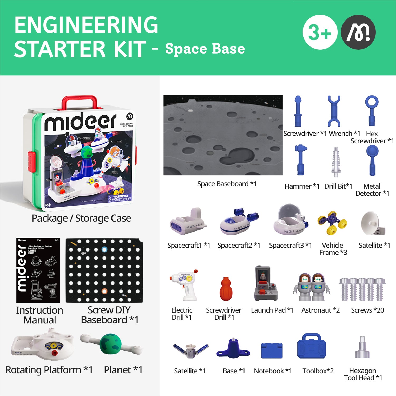 Mideer Engineering Explorer - Space Base