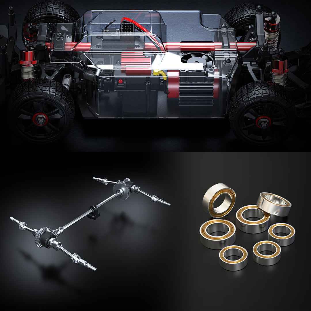 MJX Hyper Go 1/14 - Brushless RC Drift & Off-Road Truck (White)