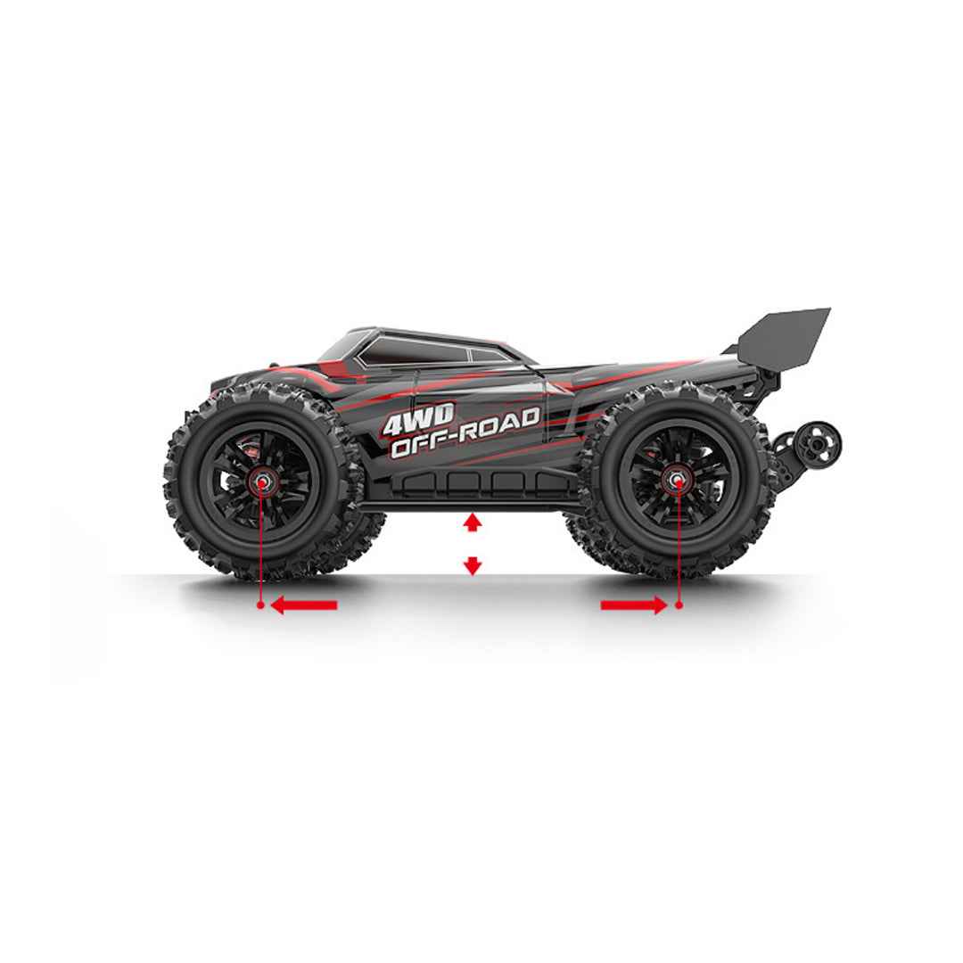 MJX Hyper Go 1/14 - Brushless RC Drift & Off-Road Truck (White) - Toyspry