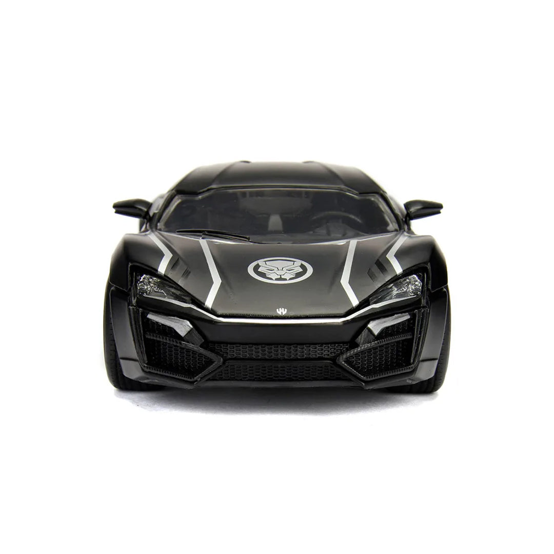 Marvel Black Panther Lykan HyperSport - Diecast Model Car Set - Toyspry