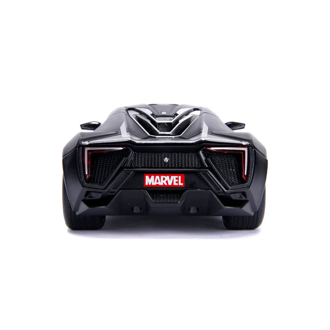 Marvel Black Panther Lykan HyperSport - Diecast Model Car Set - Toyspry