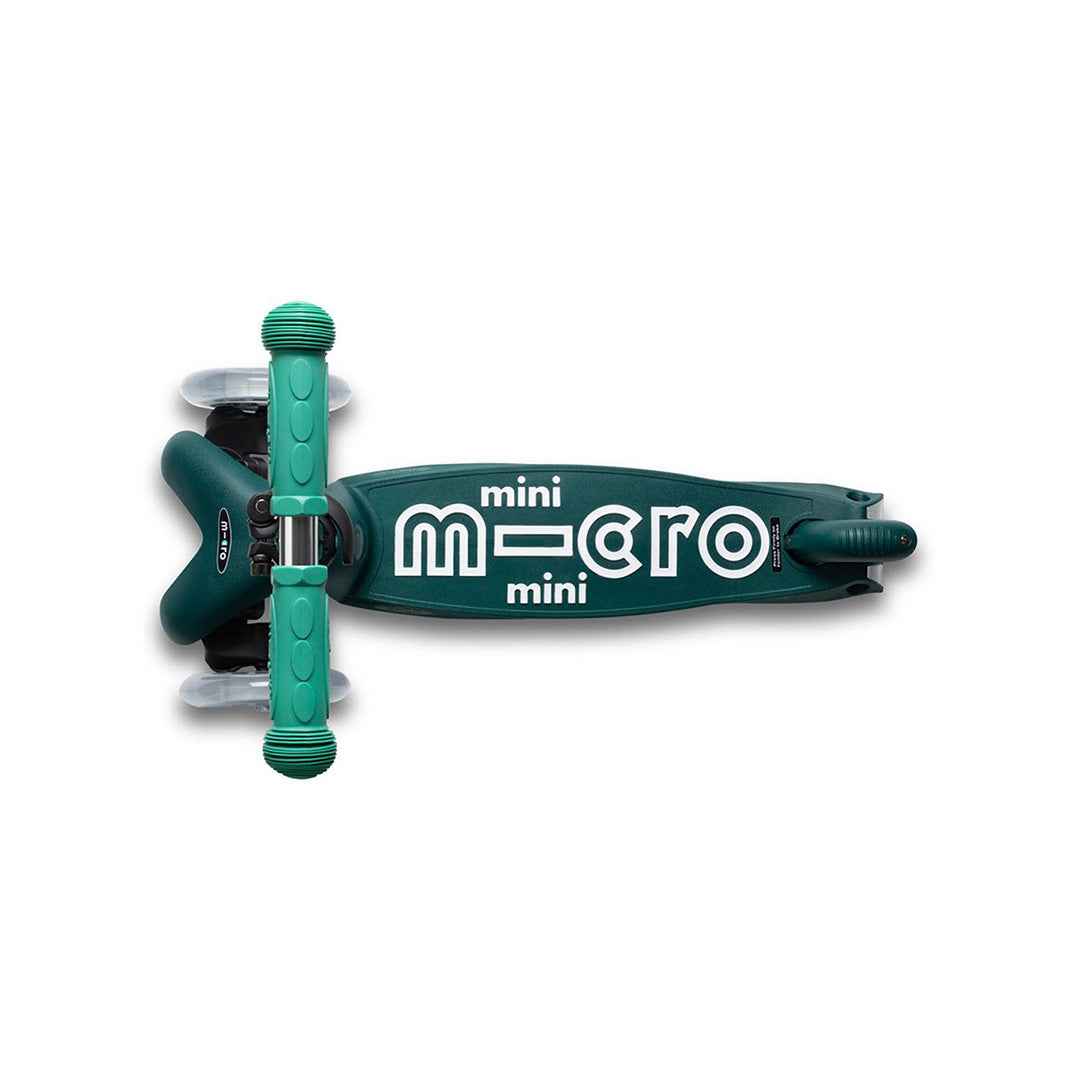 Micro Mini Deluxe Eco - 3-Wheel Kids Kick Scooter (Green) - Toyspry