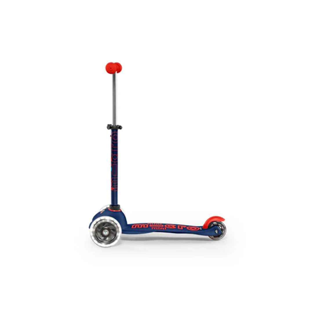 Micro Mini Deluxe - 3-Wheel Kids Kick Scooter (Navy Blue) - Toyspry