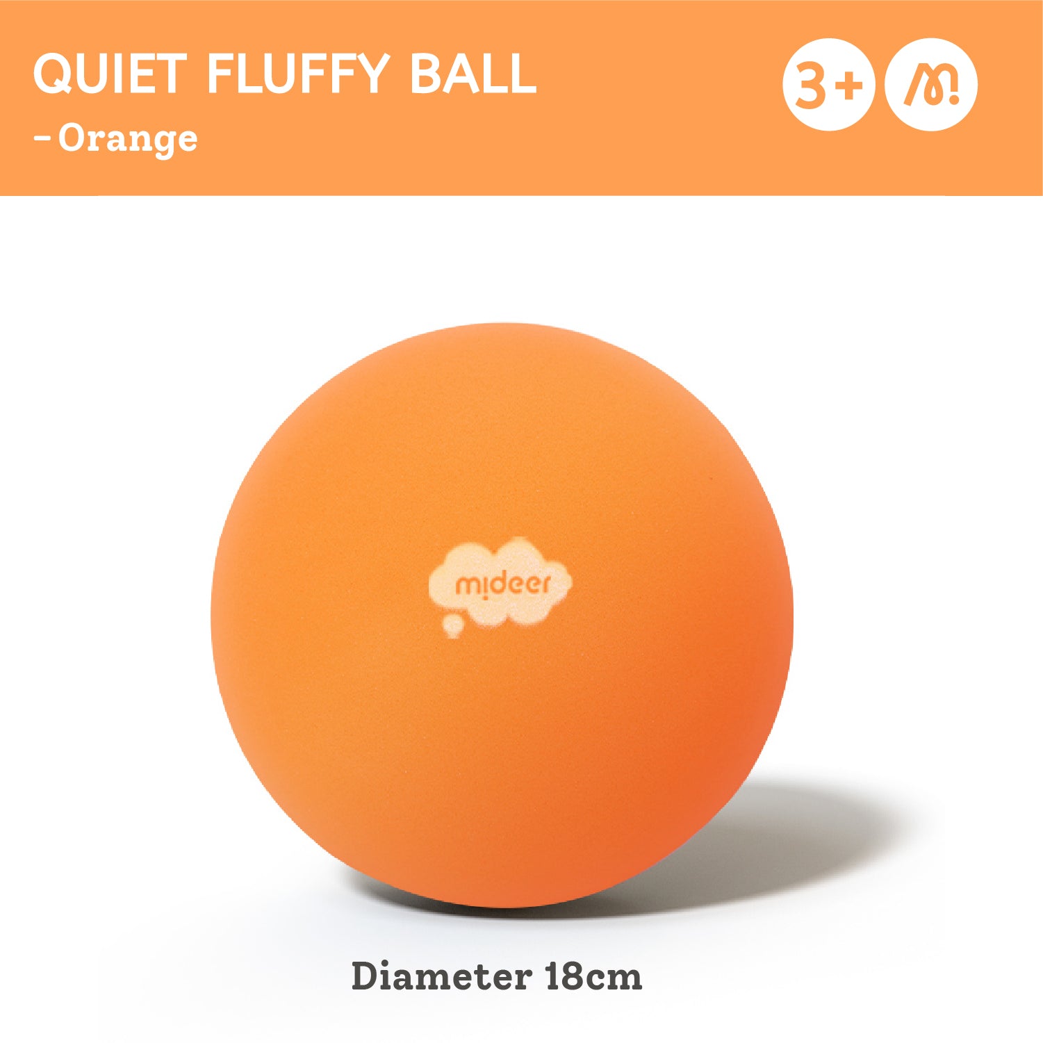 Mideer - Quiet Fluffy Ball 24cm