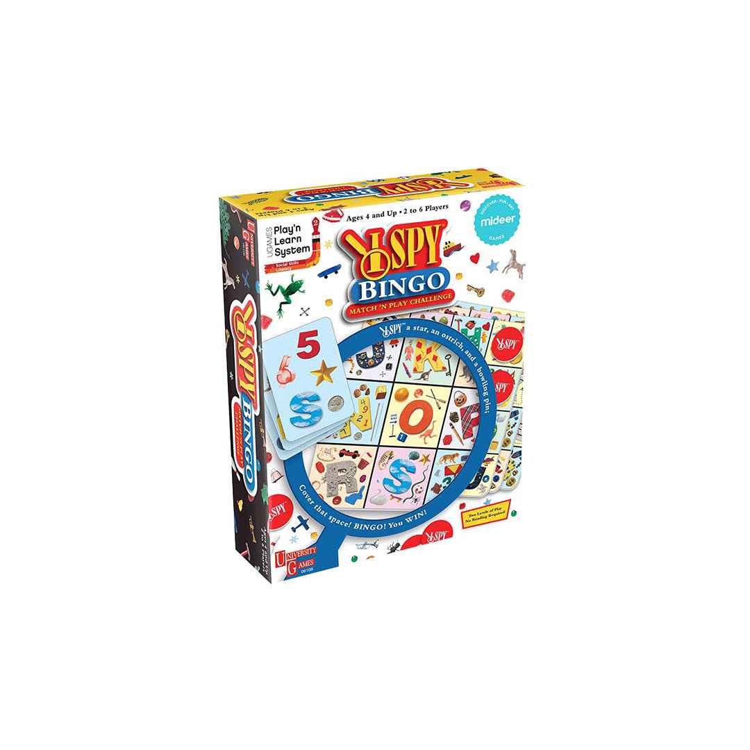 Mideer I SPY Bingo Board Game - Toyspry