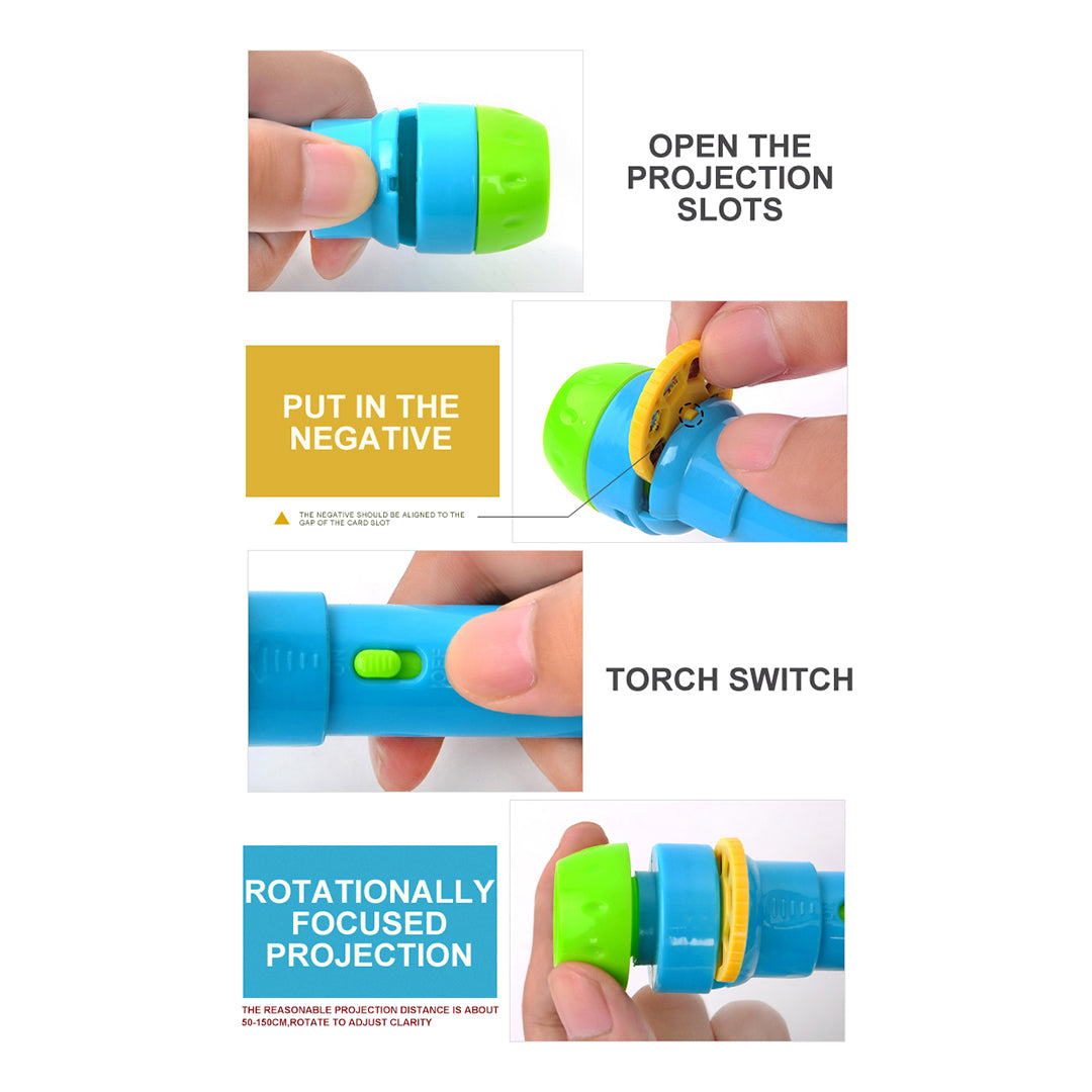 Mideer Kids Story Book Torch Projector | Story Projector