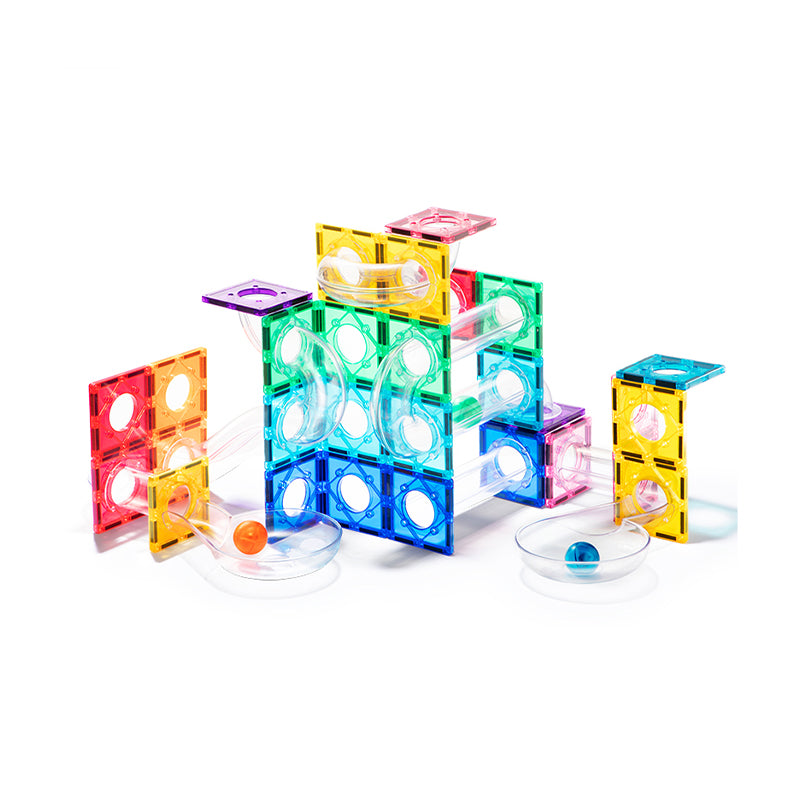 Mideer Magnetic Tiles - Marble Run Edition - 100 pcs
