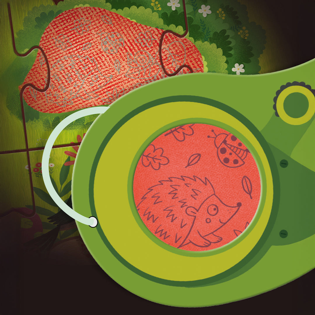 Non-toxic early childhood detective magnifying tracking for educational toys UAE.