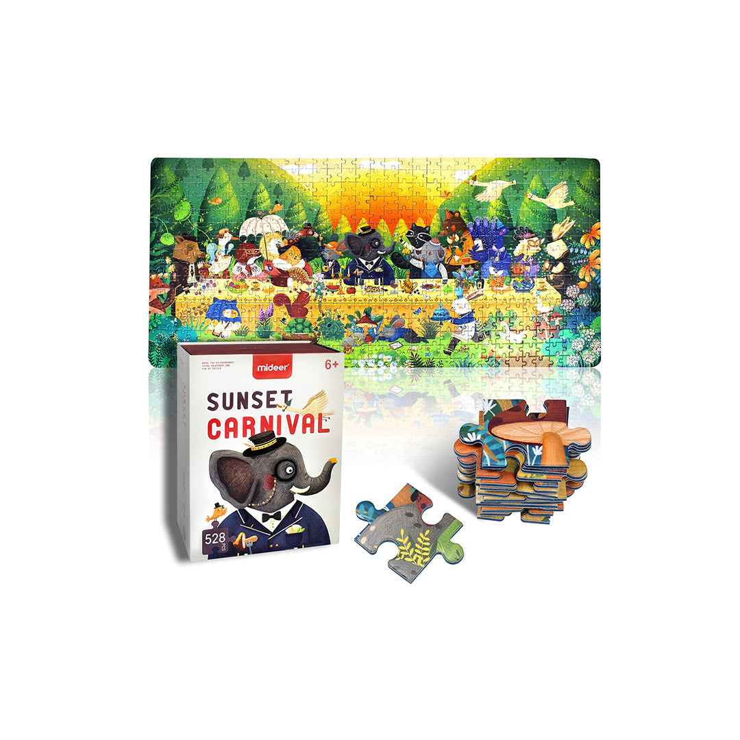 Mideer Sunset Carnival Puzzle 528 Pcs
