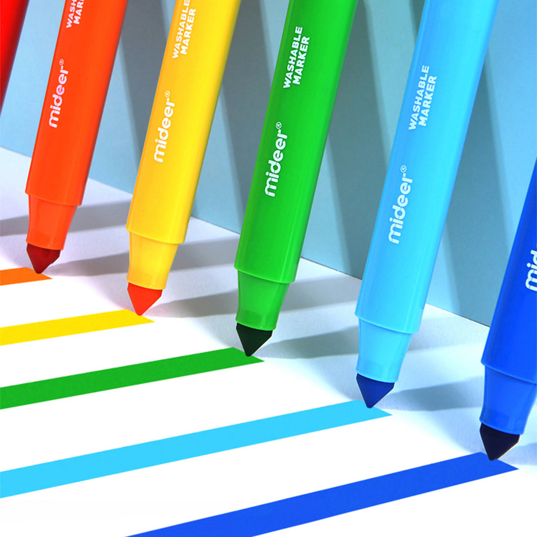 MiDeer Washable Markers 36 Colours Set educational toys UAE