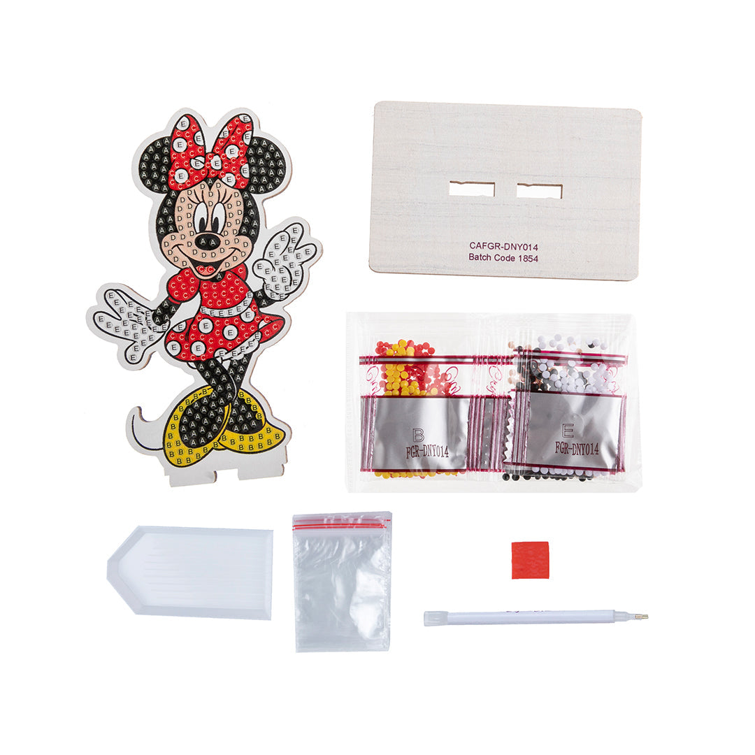 Craft Buddy Disney Minnie Mouse Crystal Art Buddy - Toyspry