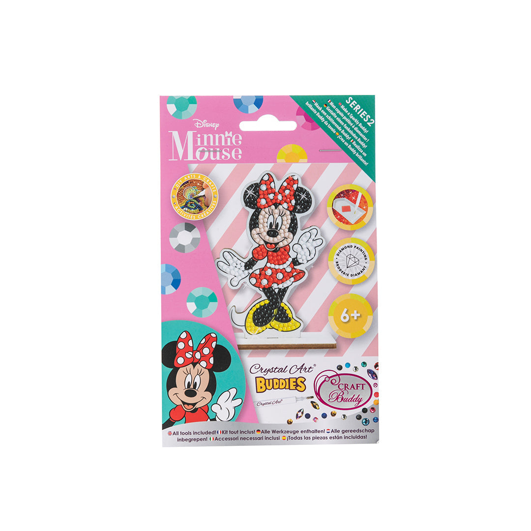 Craft Buddy Disney Minnie Mouse Crystal Art Buddy