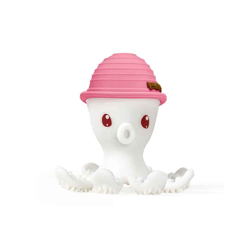 Mombella Ollie Octopus Baby Teether Toy - Pink