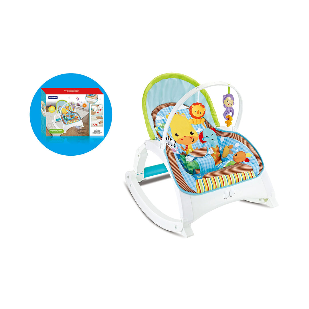 Multicolor Electric Rocker & Toddler Bouncer - Infant Seat (18kg Capacity)