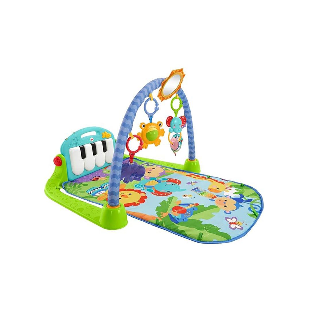 Fisher-Price Kick 'n Play Piano Gym - Musical Baby Activity Mat - Toyspry