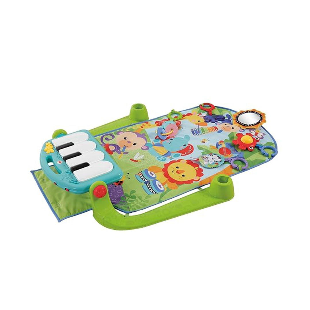 Fisher-Price Kick 'n Play Piano Gym - Musical Baby Activity Mat - Toyspry