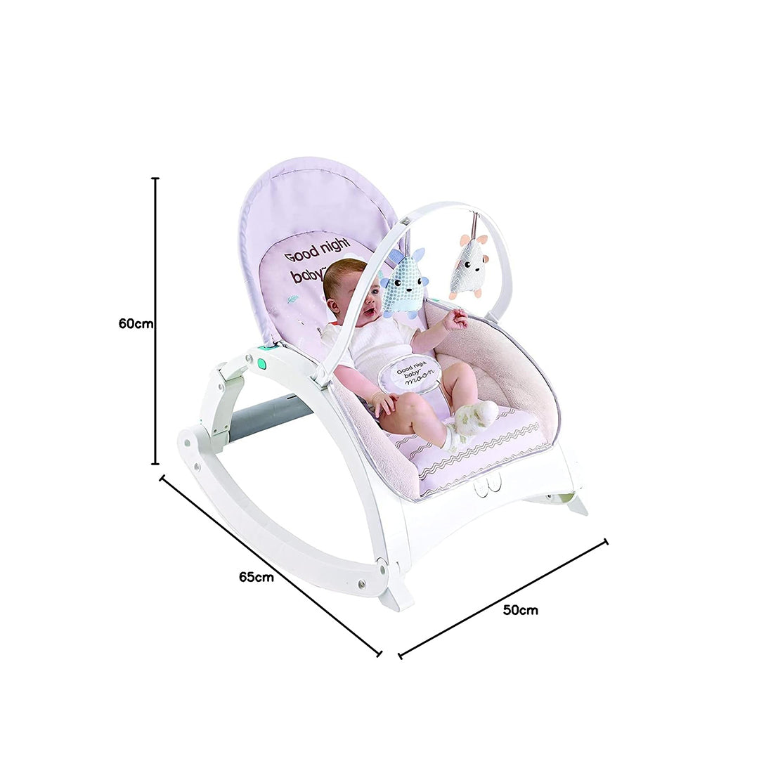 Rock N Play Baby Rocker & Musical Bouncer - Infant Seat (Cream)
