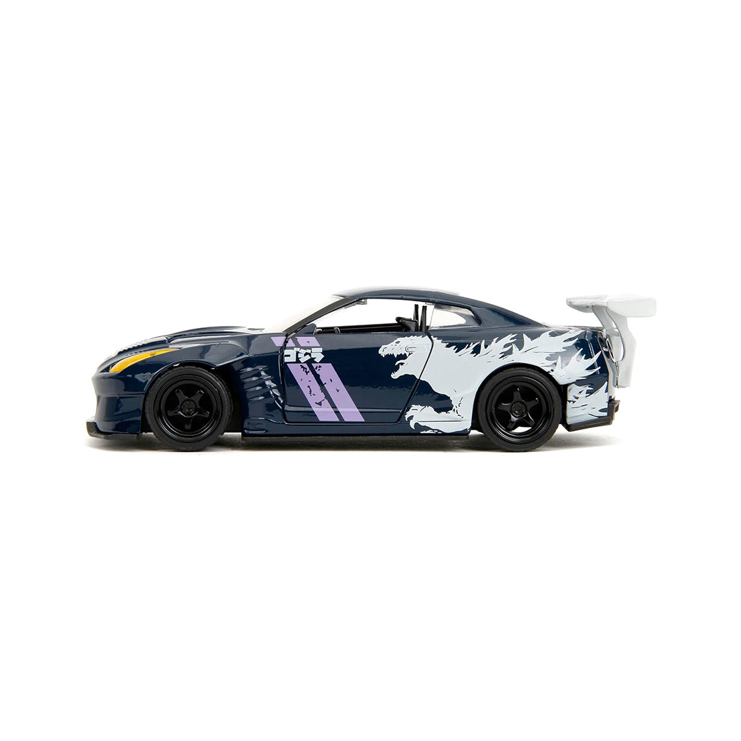 Jada Godzilla Nissan GT-R R35 - 1:32 Diecast Model Car - Toyspry