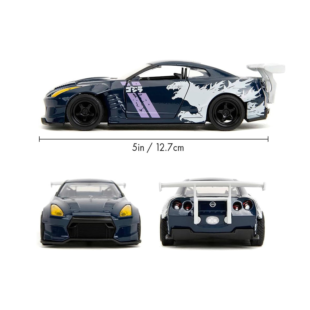 Jada Godzilla Nissan GT-R R35 - 1:32 Diecast Model Car