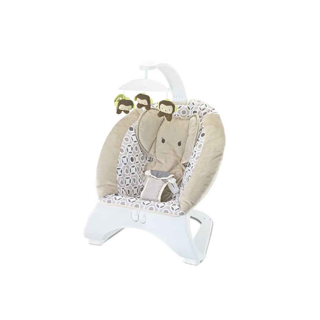 Fitch Baby Electric Rocker & Musical Bouncer - Infant Seat (Brown) - Toyspry