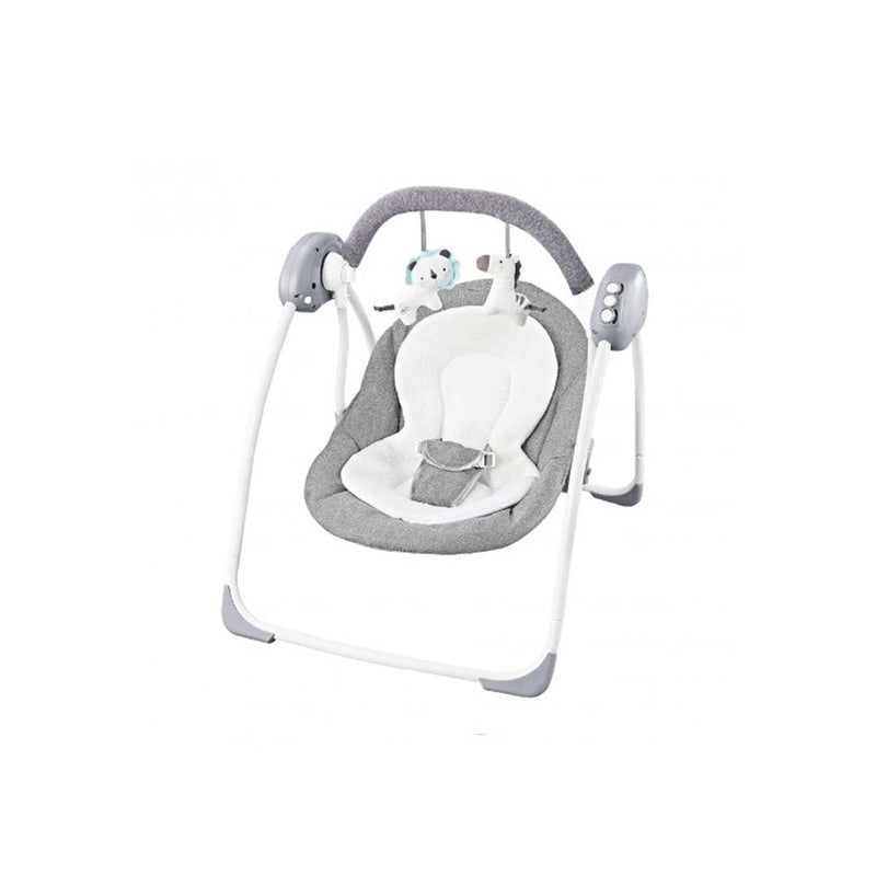 Fitch Baby 2-in-1 Automatic Swing & Feeding Chair - Infant Seat (Gray)