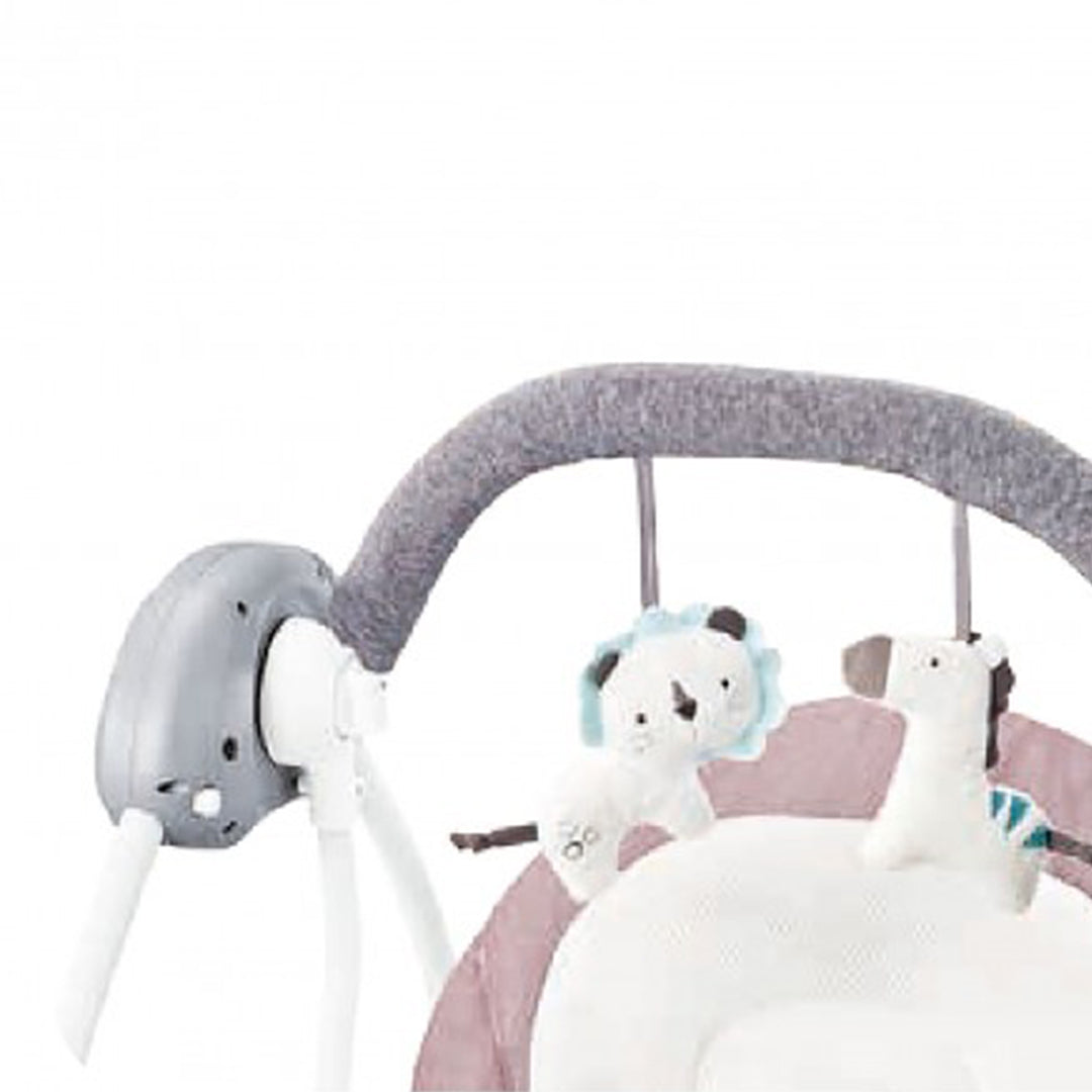 Fitch Baby 2-in-1 Automatic Swing & Feeding Chair - Infant Seat (Gray) - Toyspry