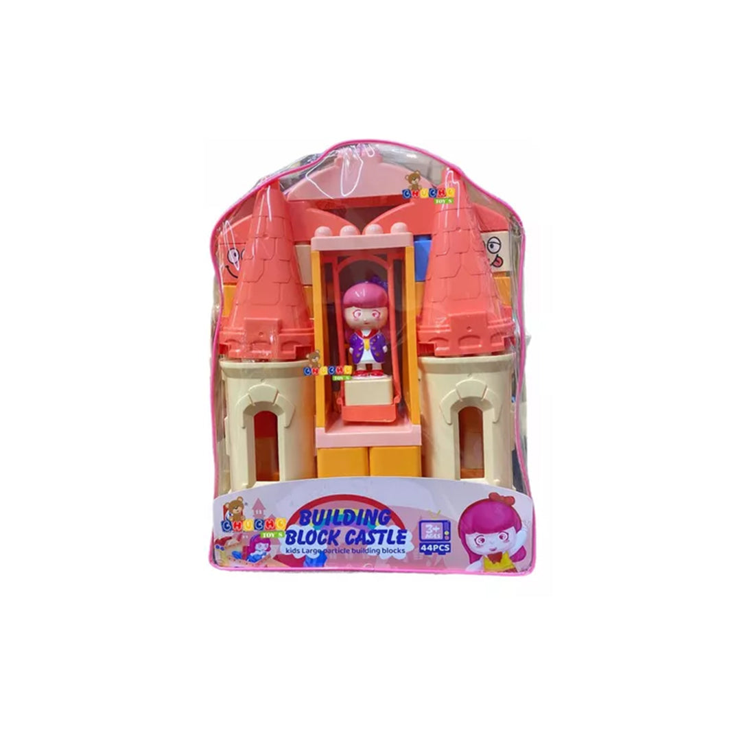 44-Piece Princess Castle Building Blocks Set