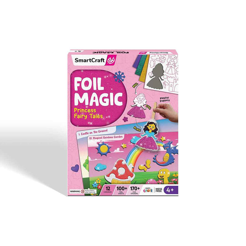 Smartivity Foil Magic Princess Fairy Tales - Mess-Free Craft Kit (4Y+)