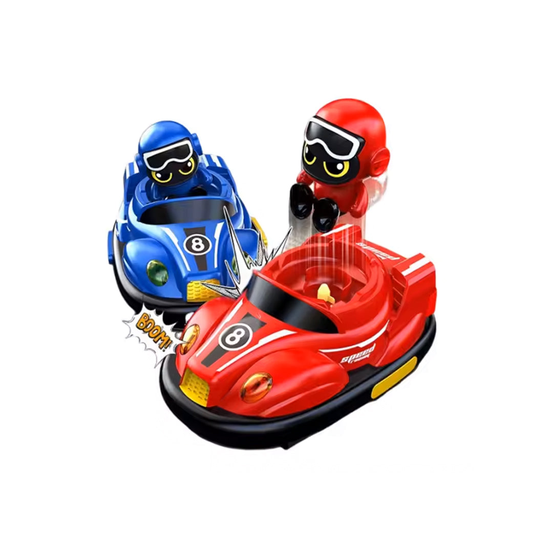 Rechargeable Double Remote Control Bumper RC Car - Toyspry
